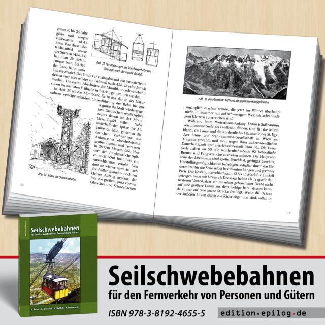 Seilschwebebahnen für den Fernverkehr von Personen und Gütern
