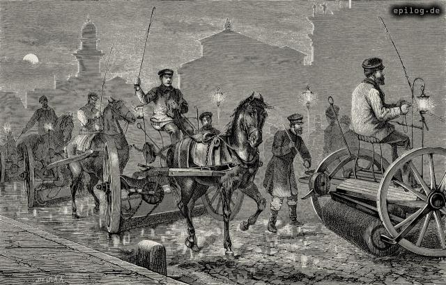 Straßenreinigungs-Maschinen