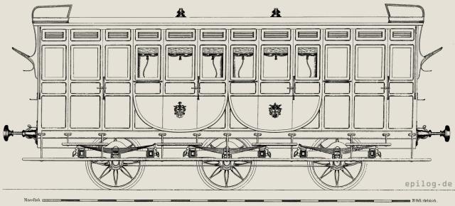 Wagen der Bonn-Kölner Bahn