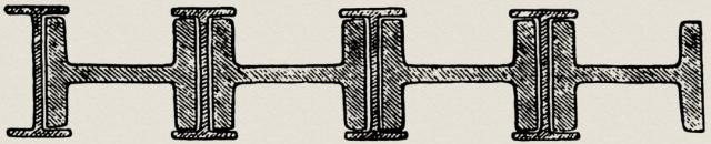 Anordnung der H-Träger