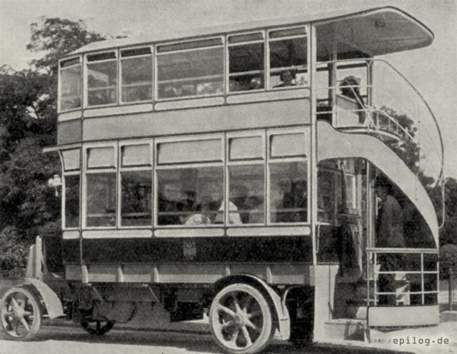 Wiener elektrischer Akkumulatoren-Omnibus.