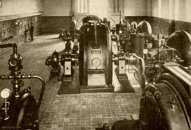 Maschinenhalle in Bettenhausen.