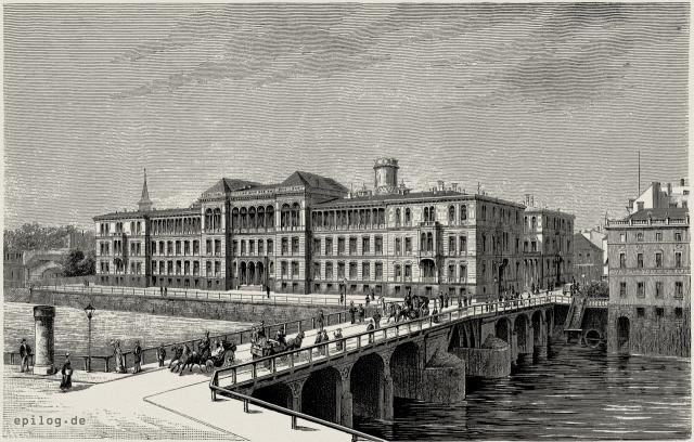 Das physikalische Institut der Königlichen Universität zu Berlin.