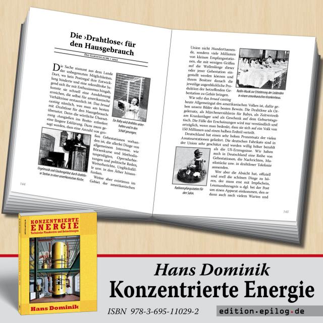 Hans Dominik: Konzentrierte Energie