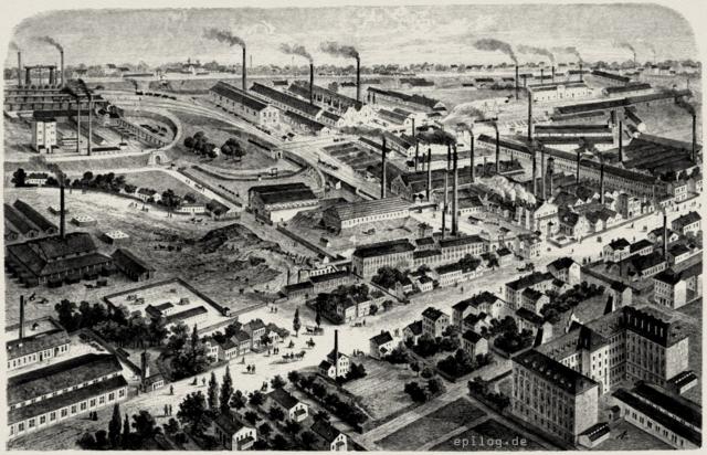 Gussstahlfabrik des Bochumer Vereins.