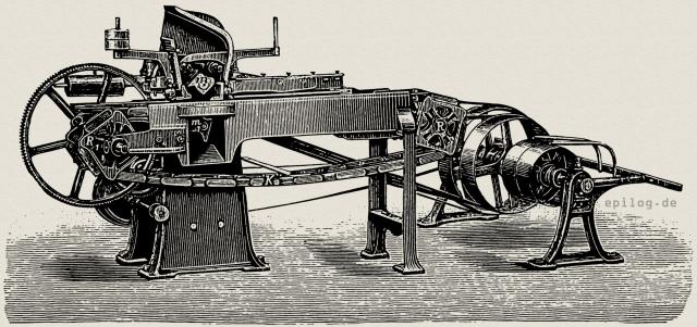 Dauben-Hobelmaschine.