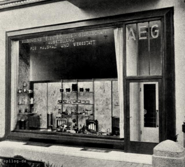Ausstellung der AEG