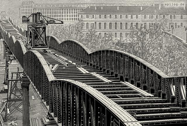 Viadukt der Stadtbahn.