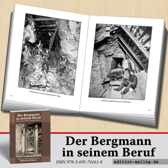 Der Bergmann in seinem Beruf