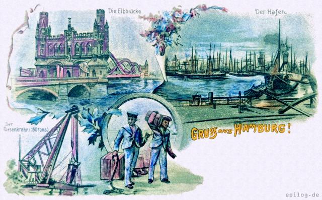 Gruß aus Hamburg.