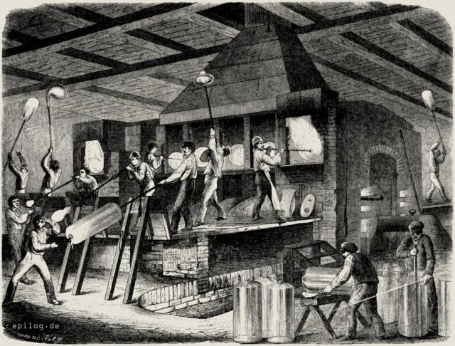 Die Fikentscher Glashütte in Zwickau.