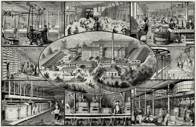 Stärkefabrik in Salzuflen.