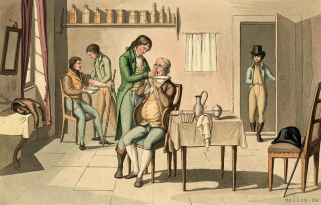 Der Barbier und Bader.