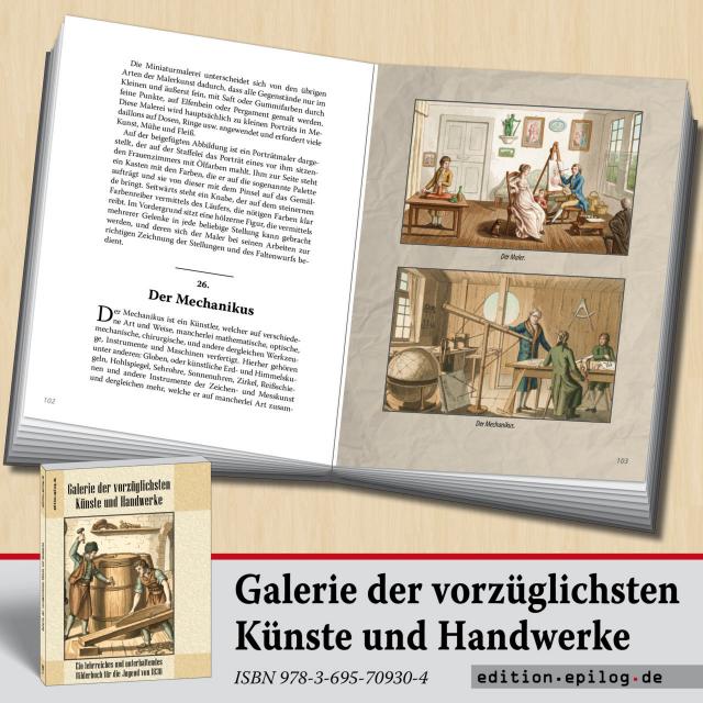 Galerie der vorzüglichsten Künste und Handwerke