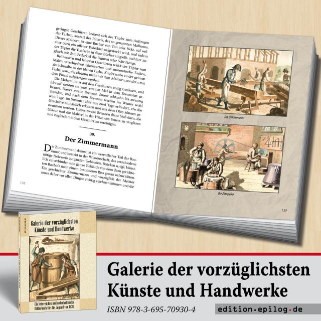 Galerie der vorzüglichsten Künste und Handwerke