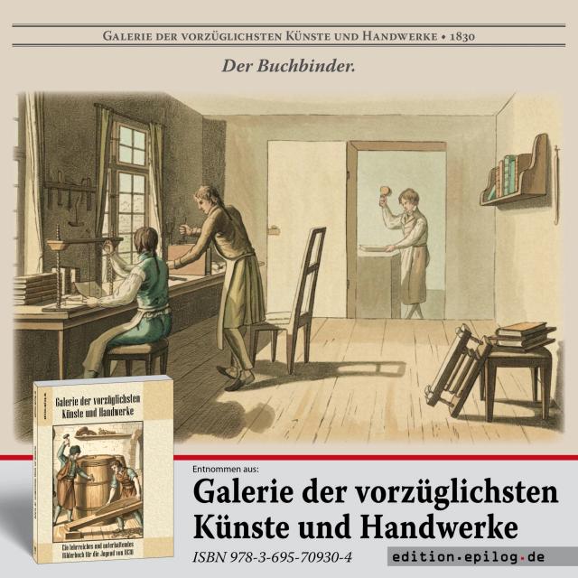 Der Buchbinder.