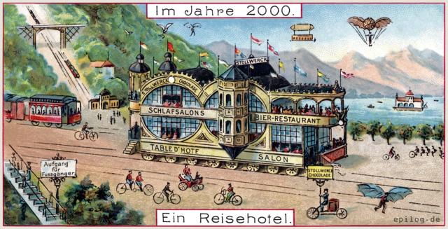 Ein Reisehotel.