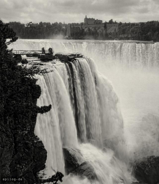 Der Hufeisenfall.