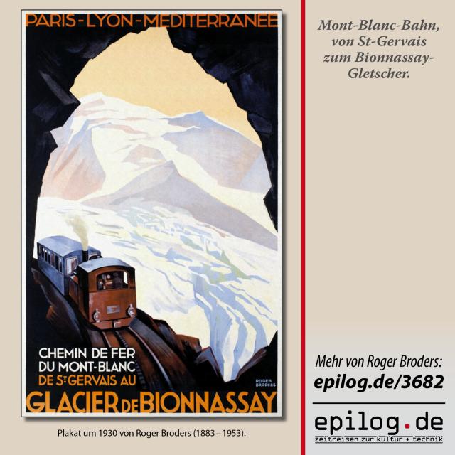 Mont-Blanc-Bahn.