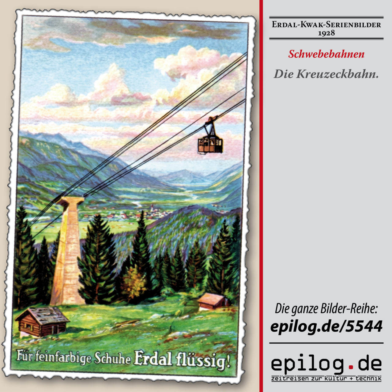 Die Kreuzeckbahn.
