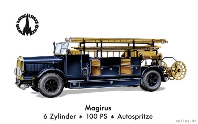 Magirus Autospritze