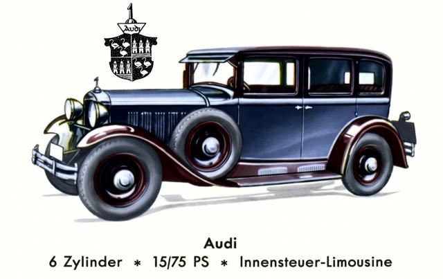 Audi Innensteuer-Limousine.