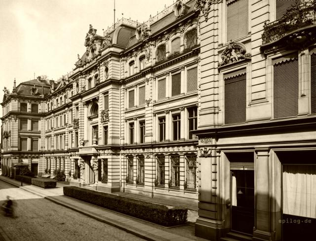Vorderfront Bunsenstraße.