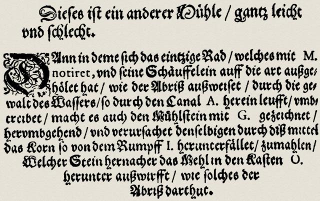 Dieses ist eine Mühle ganz leicht und schlicht