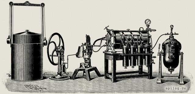 Greßlers Pumpenapparat.