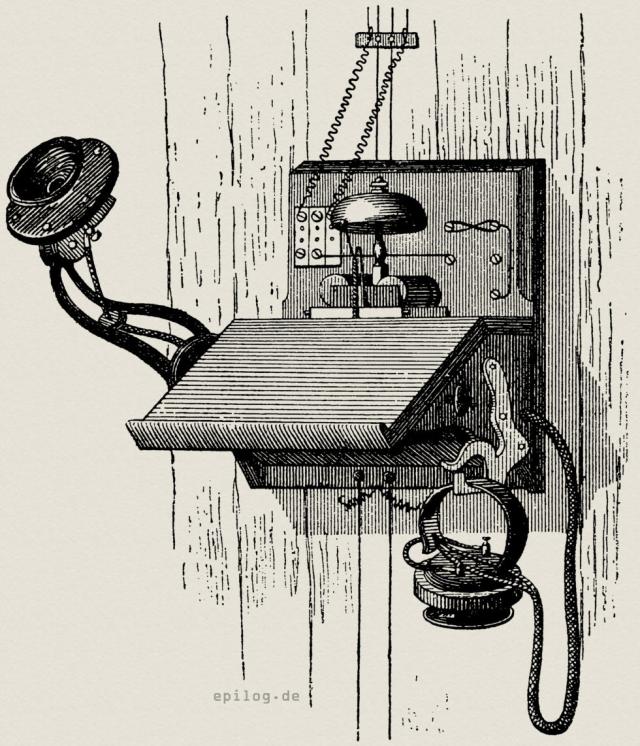Telefon im Haus der Abgeordneten.